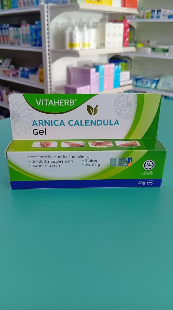 Vitaherb arnica calendula gel 20g 